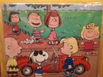 Snoopy...Peanuts oude kartonnen puzzel., Verzamelen, Overige Verzamelen, Antiek...speelgoed., Gebruikt, Ophalen of Verzenden