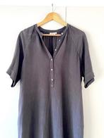lange grijsblauwe linnen jurk Hartford mt M, Maat 38/40 (M), Blauw, Ophalen of Verzenden, Zo goed als nieuw
