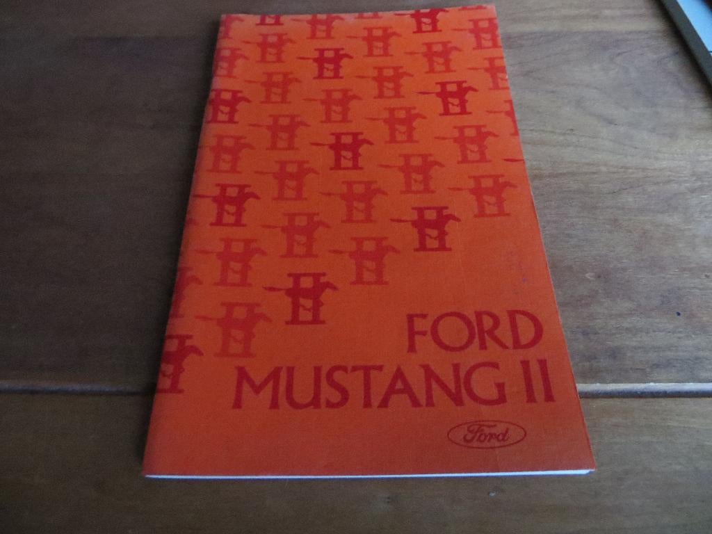 Instructieboek Owners Manual Ford Mustang II model 1975, Auto diversen, Handleidingen en Instructieboekjes, Ophalen of Verzenden