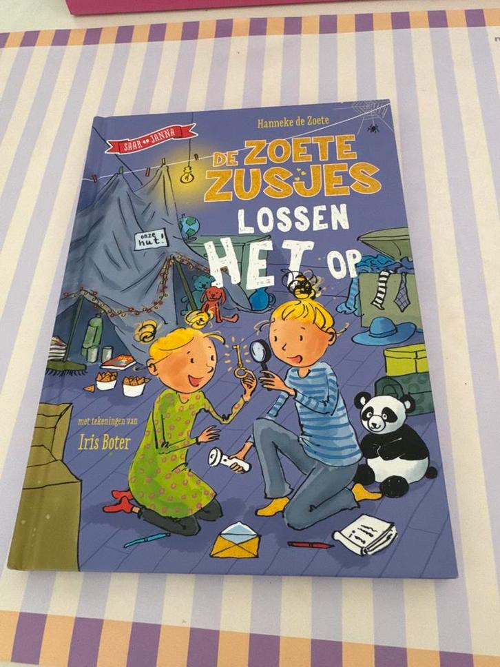 De Zoete Zusjes lossen het op!, Boeken, Kinderboeken | Jeugd | onder 10 jaar, Zo goed als nieuw, Fictie algemeen, Ophalen of Verzenden