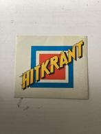 Oude sticker Hitkrant, Verzamelen, Verzenden, Zo goed als nieuw