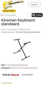 keyboard met standaard (sheffield), Muziek en Instrumenten, Keyboards, 61 toetsen, Zo goed als nieuw, Met standaard, Ophalen