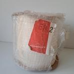 Haspel glasband 9×4 mm wit. +-90 meter, Minder dan 4 cm, Overige materialen, Nieuw, Ophalen of Verzenden