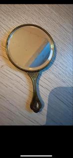 Vintage Handspiegel met Gouden Details, Ophalen, Rond, Minder dan 50 cm, Minder dan 100 cm