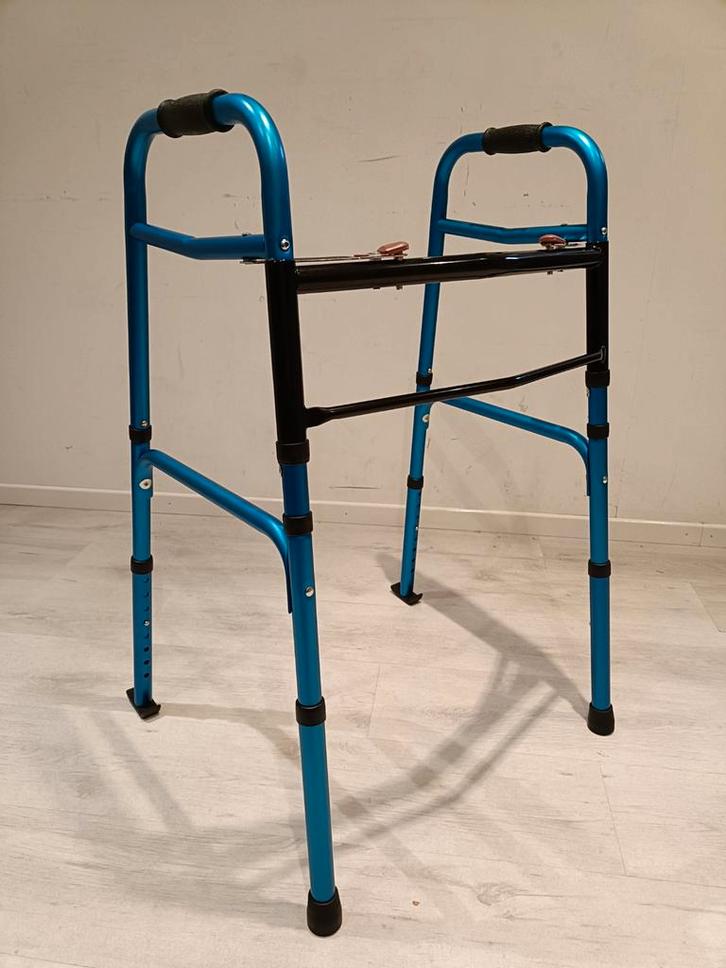 ExcelCare XL-300 aluminium looprek ZGAN, Diversen, Looprekken, Zo goed als nieuw, In hoogte verstelbaar, Lichtgewicht, Ophalen of Verzenden