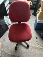 Bureaustoel, Ophalen, Gebruikt, Bureaustoel, Rood