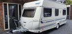 Fendt bianco 445 met dwarsbed, mover en Isabella tent, Caravans en Kamperen, Caravans, Dwarsbed, 1000 - 1250 kg, Particulier, Rondzit