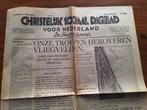 11 mei 1940 Oorlogskrant Onze troepen heroveren Vliegvelden, Verzamelen, Militaria | Tweede Wereldoorlog, Verzenden, Nederland