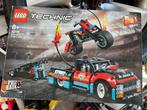 Lego Truck en motor voor stuntshow 42106 | Technic, Ophalen of Verzenden, Zo goed als nieuw, Complete set, Lego