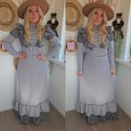 Vintage 70s maxi prairie jurk hippie bohemian romy Boomsma, Maat 38/40 (M), Ophalen of Verzenden, Zo goed als nieuw, Vintage