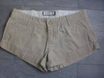 ABERCROMBIE & FITCH, chinoshort maat 26 (qwe), Kort, Beige, Ophalen of Verzenden, Zo goed als nieuw