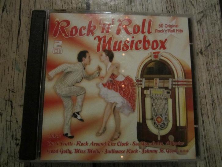 Rock And Roll Dubbel Cd 9Cd’s Box 2, Cd's en Dvd's, Cd's | Rock, Zo goed als nieuw, Rock-'n-Roll, Ophalen of Verzenden