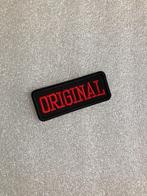 Applicatie - geborduurde - 2.5 x 6.5 cm x 2, Ophalen of Verzenden, Zo goed als nieuw, Knoop of Knopen