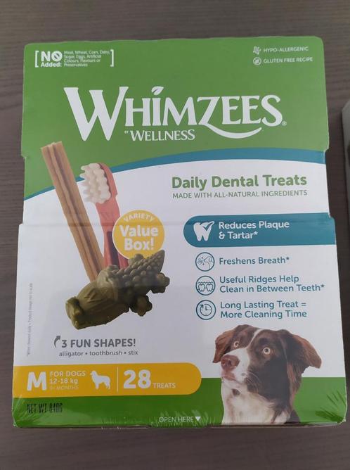 Whimzees hondensnacks variety box maat M (nieuw in plastic), Dieren en Toebehoren, Dierenvoeding, Hond, Ophalen of Verzenden