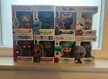 Diverse funkopops beschikbaar voor biedingen