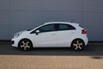 Kia Rio 1.2 CVVT Super Pack | 1e Eig | Led | Volledig onderh, Auto's, Kia, Euro 5, 40 €/maand, Zwart, 4 cilinders