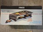 Princess Raclette 8 Grill & Teppanyaki Party - Nieuwstaat, Ophalen, Vaatwasmachinebestendig, Zo goed als nieuw, Tafelgrill