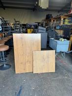 Melamine blad horeca tafel terras in goede staat, Ophalen, Kunststof, Zo goed als nieuw, 75 cm of meer