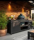 Geweldige nieuwe buitenkeuken met koelkast!, Ophalen of Verzenden, Nieuw, Houtskool