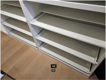 Schoenenlades Ikea (6 stuks) - niet gebruikt