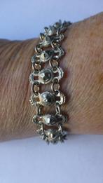 Antieke Zilveren Streekdracht Armband, Sieraden, Tassen en Uiterlijk, Antieke sieraden, Verzenden, Zilver, Armband