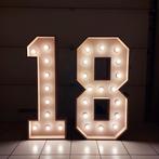 Lichtcijfers te huur #18 (andere cijfers ook te beschikbaar), Hobby en Vrije tijd, Ophalen of Verzenden, Zo goed als nieuw, Verjaardag