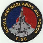 Royal Netherlands Air Force F-35 opstrijk patch embleem, Verzamelen, Kleding en Patronen, Nieuw, Shirt, Verzenden