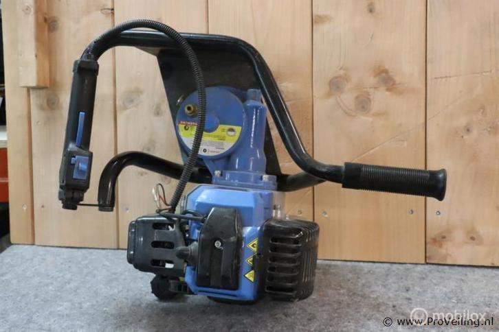 Online Veiling: GÜDE GE Benzine grondboor 2200, Tuin en Terras, Hand-tuingereedschap, Gebruikt