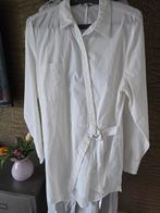 Witte lange blouse met gesp Sandwich 42 zomerblouse, Wit, Maat 42/44 (L), Ophalen of Verzenden, Zo goed als nieuw
