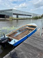 Stalen vlet 5,5m, Watersport en Boten, Sloepen, Ophalen, Gebruikt, Tot 10 pk, Staal