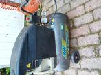 Compressor 220volt met banden op pomp pistool, Doe-het-zelf en Verbouw, Minder dan 25 liter, Ophalen of Verzenden, Zo goed als nieuw