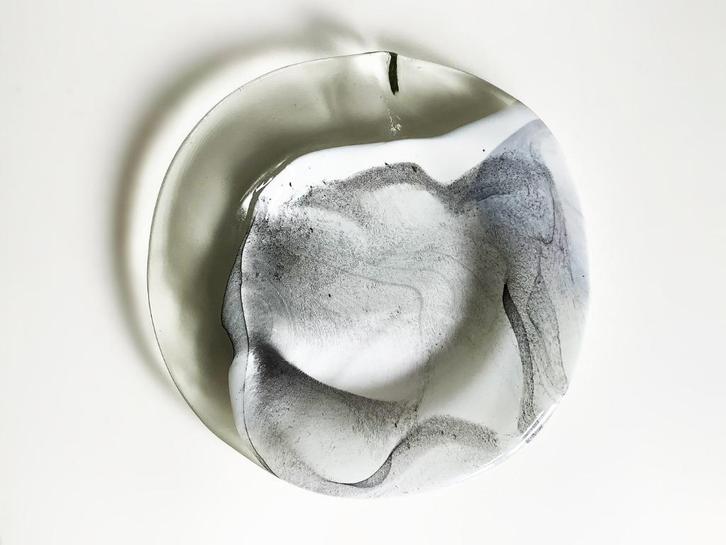 Richartz Art Collection Glazen Schaal, Antiek en Kunst, Antiek | Glas en Kristal, Verzenden