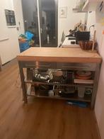 Rimforsa (ikea) keukenblok / hakblok, Huis en Inrichting, Keuken | Keukenelementen, Ophalen, Gebruikt, 50 tot 100 cm, Minder dan 100 cm