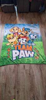 Paw Patrol Fleece Deken Plaid, Ophalen of Verzenden, Zo goed als nieuw, 100 cm of meer, Deken
