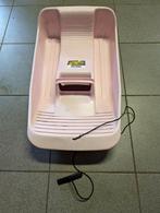 Kunststof Sneeuw Slee - Roze, Kinderen en Baby's, Speelgoed | Buiten | Sleeën, Ophalen, Rugleuning, Gebruikt, Kunststof