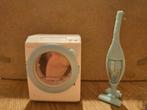Sylvanian families wasmachine en stofzuiger, Ophalen of Verzenden, Zo goed als nieuw, Poppenhuis