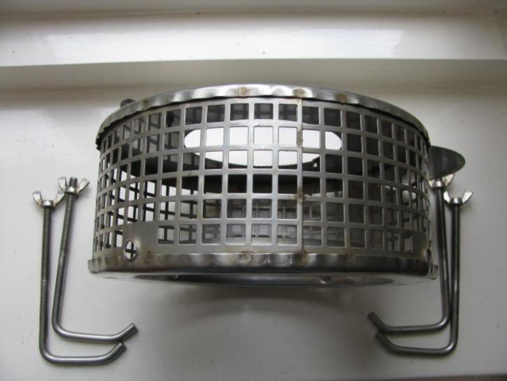 ZGAN originele RVS INOX Combimaster schoorsteenkap 100-150mm, Doe-het-zelf en Verbouw, Ventilatie en Afzuiging, Zo goed als nieuw