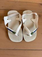 Havianas wit maat 23/24 unisex, Jongetje of Meisje, Overige typen, Ophalen of Verzenden, Zo goed als nieuw