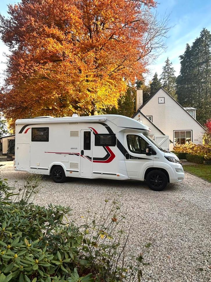 Challenger 348 Premium  bj2021 Fiat 140pk euro 6 Queensbed, Caravans en Kamperen, Campers, Bedrijf, tot en met 4, Half-integraal
