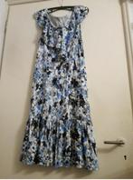 NIEUW jurk lang maxi van ENJOY wit zwart blauw L, Blauw, Maat 42/44 (L), Enjoy, Nieuw