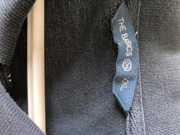 Polo Shirt Heren Maat XXL - The Basics beschikbaar voor biedingen