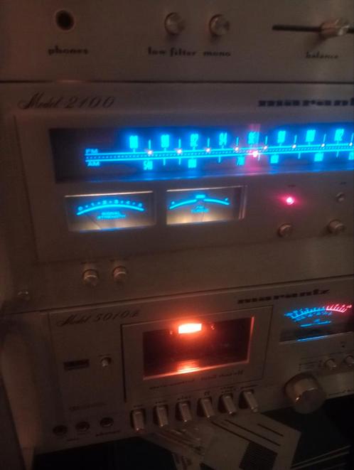Marantz setje, Audio, Tv en Foto, Stereo-sets, Gebruikt, Cassettedeck, Tuner of Radio, Overige merken, Losse componenten, Ophalen