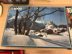 3 heerlijke wintersport puzzels. Alpen, sneeuw..........., Ophalen of Verzenden, 500 t/m 1500 stukjes, Zo goed als nieuw, Legpuzzel