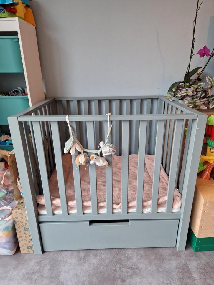 Babybox met lade, matras en 2 boxkleden, Kinderen en Baby's, Boxen, Zo goed als nieuw, Lade, Ophalen