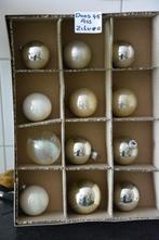 Kerstballen, zilver, doos 45, Ophalen of Verzenden, Gebruikt