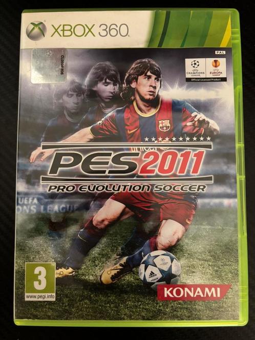 Pro Evolution Soccer 2011, Xbox 360, Spelcomputers en Games, Games | Xbox 360, Gebruikt, Sport, 3 spelers of meer, Vanaf 3 jaar