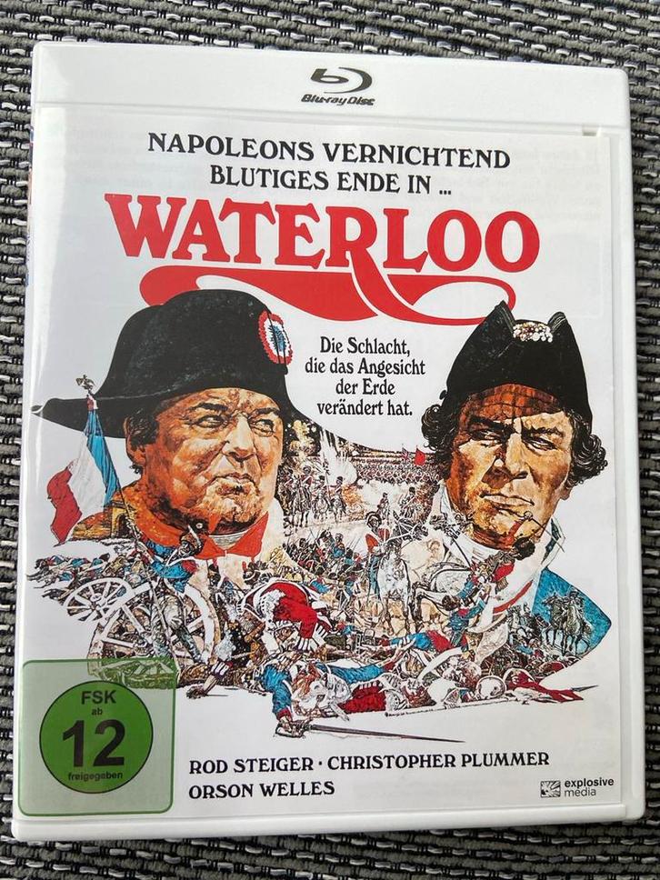 Waterloo Blu-ray - Actie/Drama Klassieker, Cd's en Dvd's, Blu-ray, Zo goed als nieuw, Actie, Ophalen of Verzenden