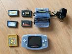 Originele Gameboy Advance + 5 Games (pokemon gold), Ophalen of Verzenden, Gebruikt, Game Boy Advance, Met games