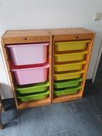 2 ikea Trofast opberger kast, Ophalen, Minder dan 50 cm, Gebruikt, 5 laden of meer