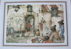 Anton Pieck - een bedelaar geschilderd - nieuw, Verzenden, 1980 tot heden, Ongelopen, Overige thema's